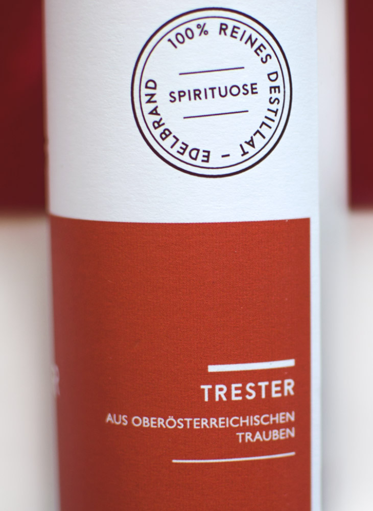 Tresterbrand Etikett